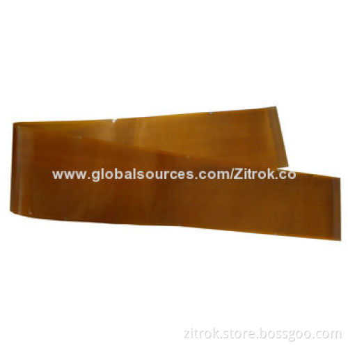Flexible PCB with 1 to 10 Layers, 1 oz Copper Thicknesses and 4 Mils Minimum Hole Size